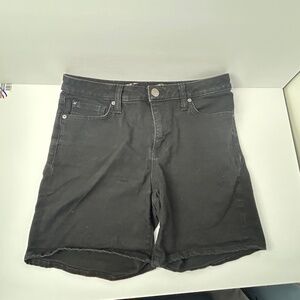 Seven7 Black Weekend Bermuda Shorts Size‎ 6
